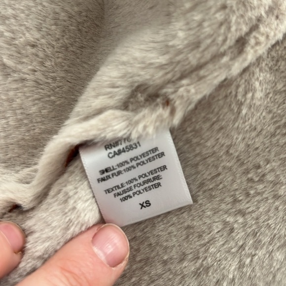 Chaser Faux Suede Shearling Vest - Picture 8 of 8